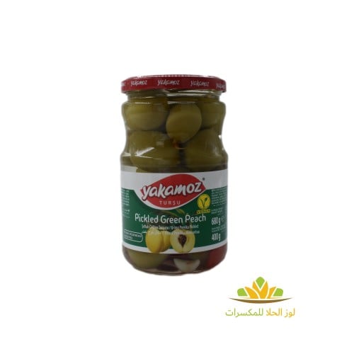 مخلل خوخ اخضر ( yakamoz )