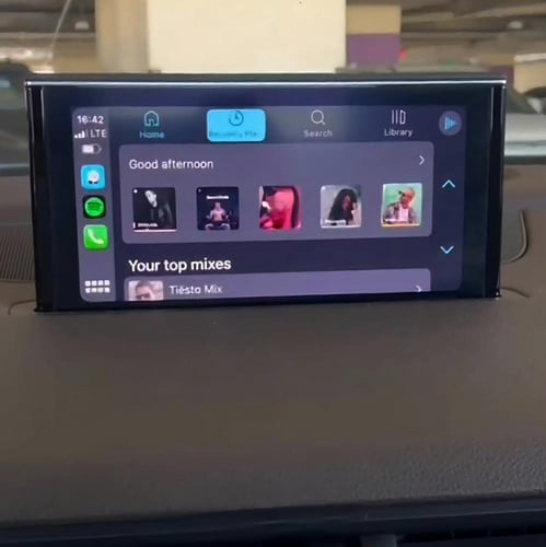 شاشة اودي Q7 كاربلاي Audi Q7 2022-2016