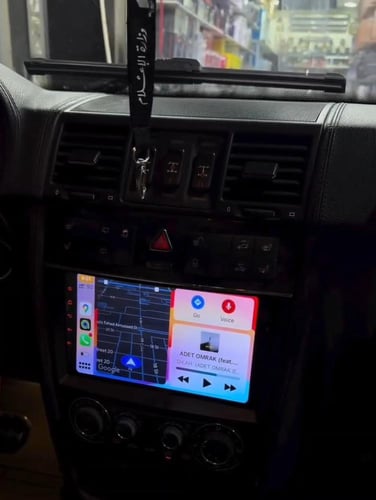 شاشة ميرسيدس G Class كاربلاي 2012-2002