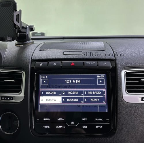 شاشة فولكس واجن طوارق Car Play Volkswagen Touareg...