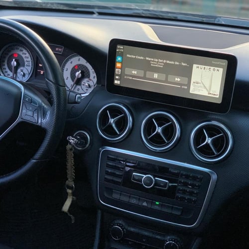 شاشة مرسيدس CLA كاربلاي Mercedes CLA 2019-2013