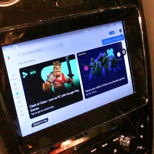 شاشة BENTLEY كونتيننتال فلاينق سبير كاربلاي