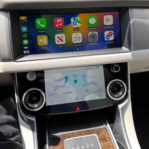 طقم شاشات Jaguar XF New ficelift