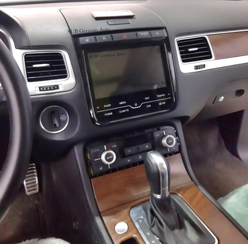 شاشة فولكس واجن طوارق Car Play Volkswagen Touareg...