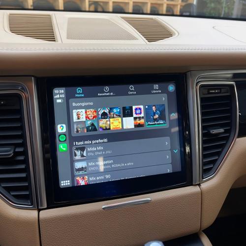 شاشة بورش باناميرا كاربلاي Porsche Panamera Carpla...