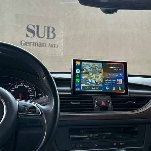 شاشة Audi A7 كار بلاي 2018-2011