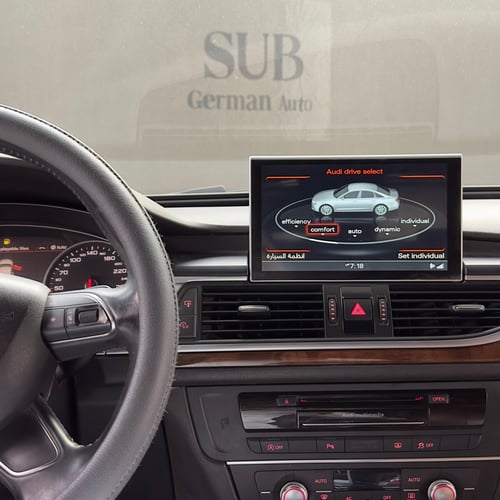 شاشة اودي A6 كار بلاي 2012-2019