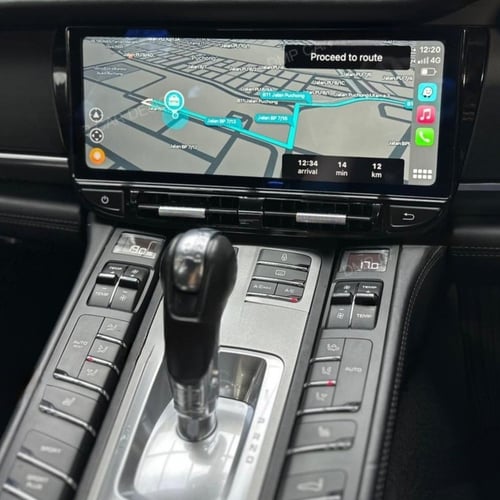 داخلية بورش panamera شاشة وديكور 2017-2010