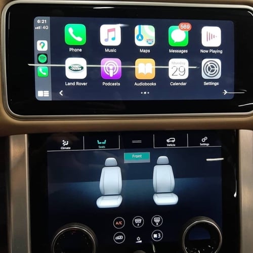 طقم شاشات رنج روفر new Facelift 2013-2022