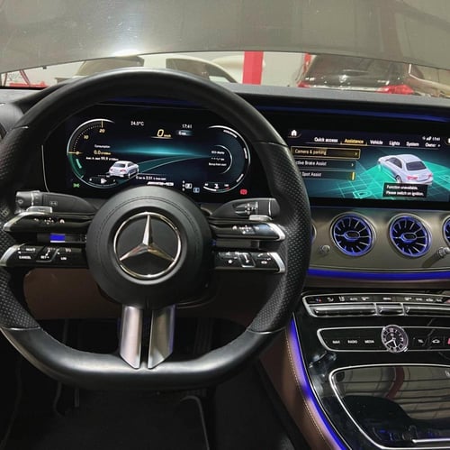 شاشة Mercedes E Class ديجيتال Full Screen