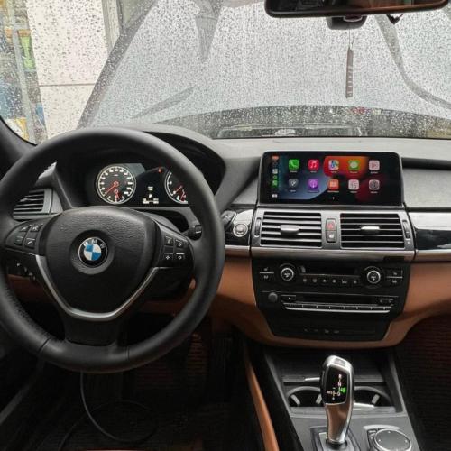 شاشة بي ام دبليو اكس 6 كاربلاي BMW X6 carplay 2014...