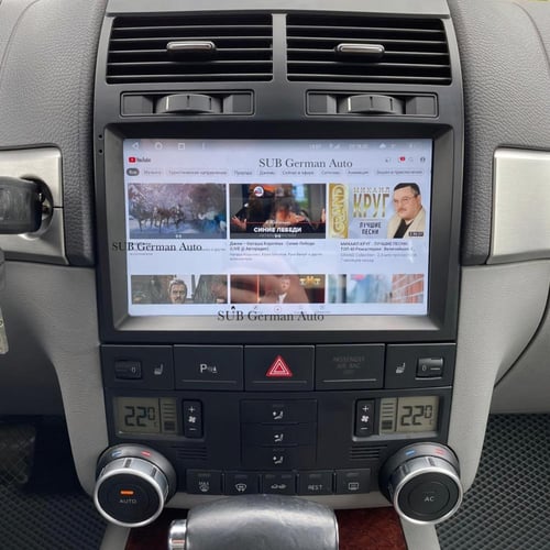 شاشة فولكس واجن طوارق Car Play Volkswagen Touareg...