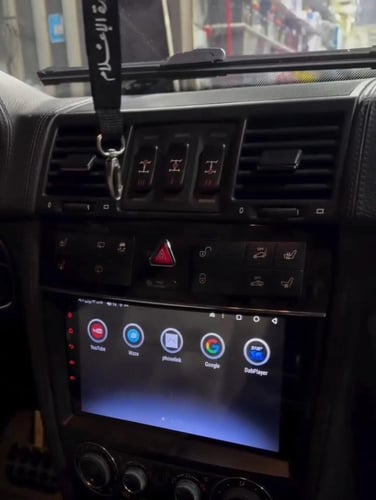 شاشة ميرسيدس G Class كاربلاي 2012-2002