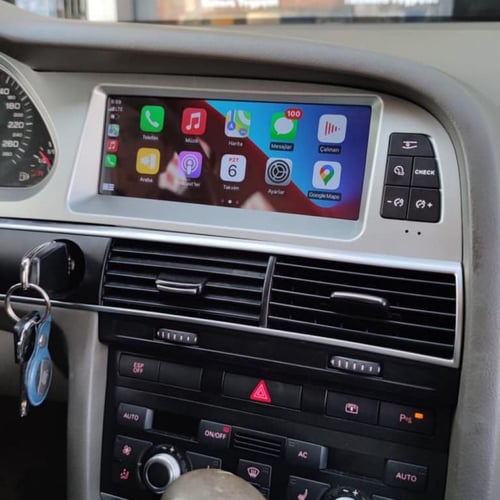 شاشة اودي A6 كاربلاي ‏Audi A6 2005-2011