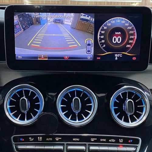 شاشة مرسيدس GLC كاربلاي Mercedes GLC2014-2019
