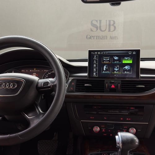 شاشة اودي A6 كار بلاي 2012-2019