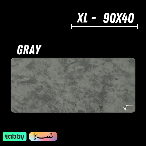 ماوس باد ROOT رمادي | ROOT Gray Mousepad XL