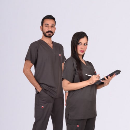 Cool Grey Scrub