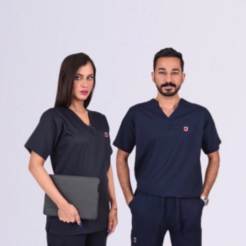 Dark Blue Scrub