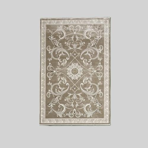 سجاد كلاسيك زعفران فاخر بيج