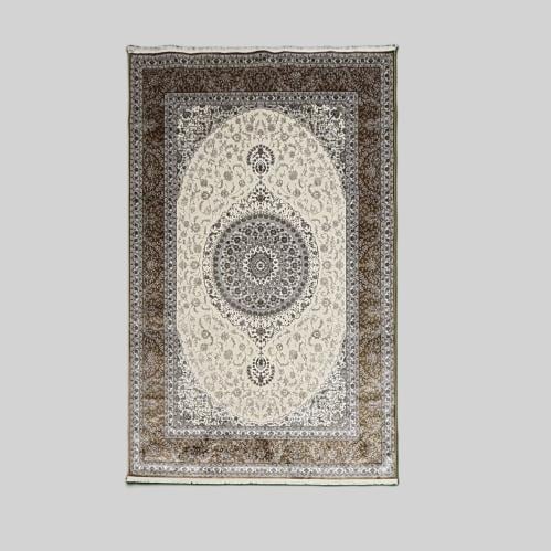 سجاد حرير فاخر ذهبي