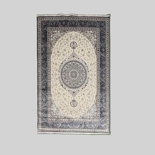 سجاد حرير فاخر ازرق