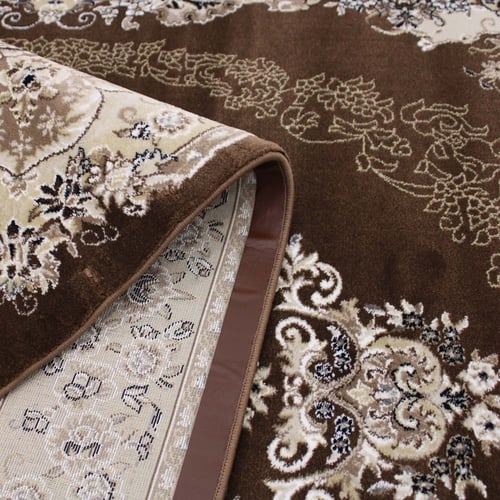 سجاد تركي كلاسيك فاخر بني