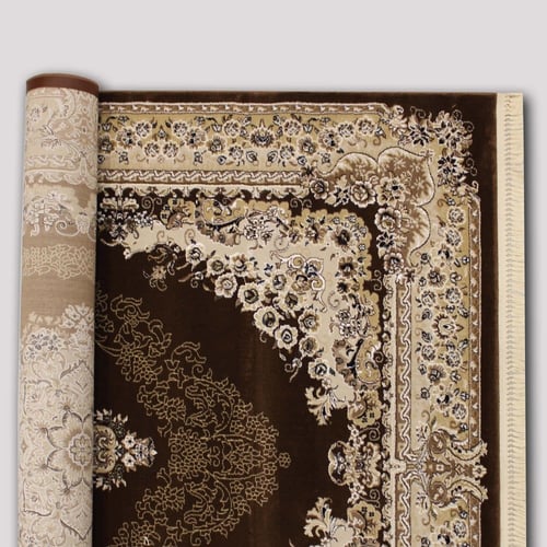 سجاد تركي كلاسيك فاخر بني