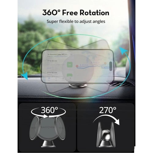 ستاند جوال راف باور | RPSH1002 | ماج سيف للسيارة 3...