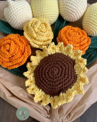 باقة دوار الشمس