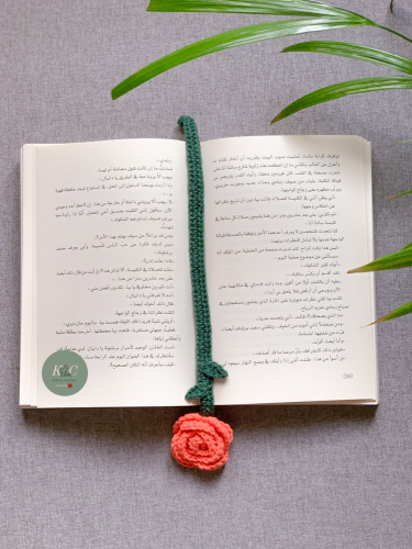 فاصل كتاب الوردة
