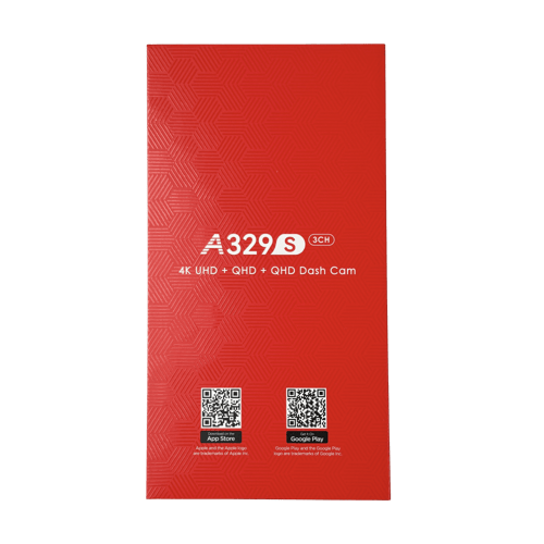 داش كام فيوفو أمامي خلفي وداخلي - VIOFO A329S 3CH