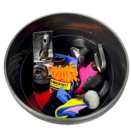 أدوات تنظيف الجنوط والكفرات - 10 قطع