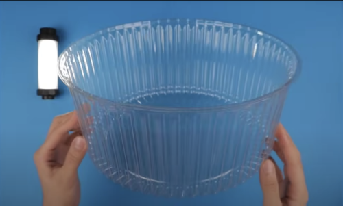 حوض تجميع بلاستيكي سعة 8 لتر