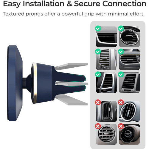 حامل للجوال على فتحات التكييف