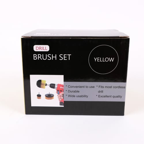 طقم فُرش دريل خَشنة