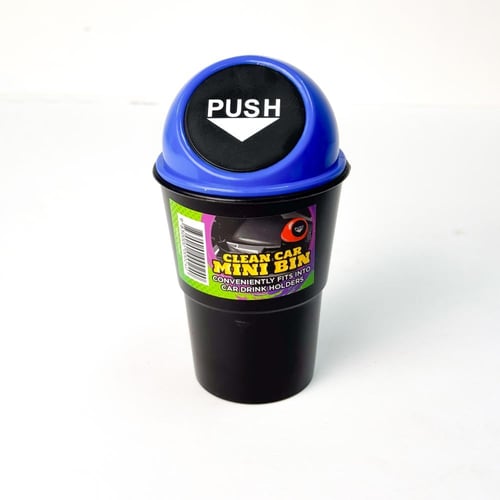 سلة مهملات صغيرة توضع مكان الأكواب