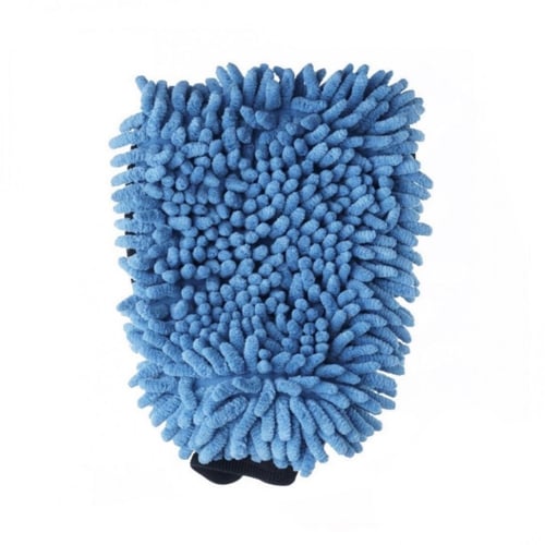 منشفة دعك وجهين - أزرق