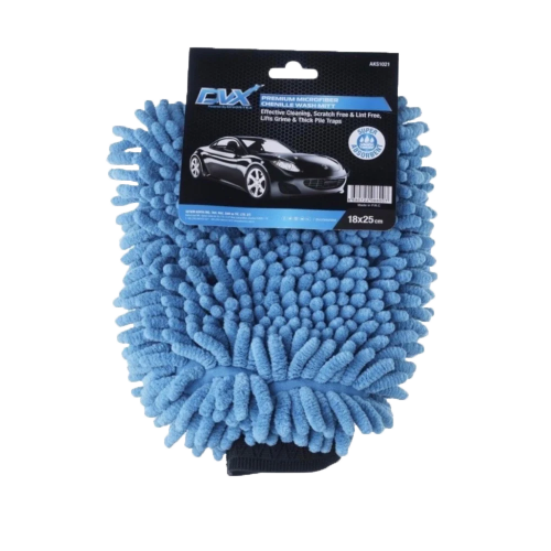 منشفة دعك وجهين - أزرق