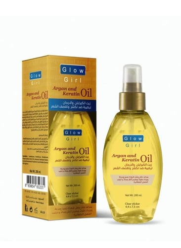 زيت الكرياتين والارجان تركيبة ضد تقصف الشعر 200مل