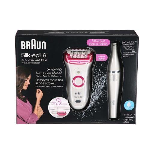 براون Silk epil 9 الة ازالة الشعر الرطبة والجافة 5...