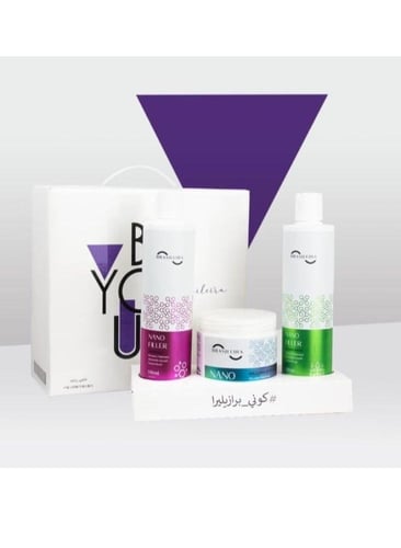 مجموعة العناية للشعر المعالج بالبروتين والكيراتين...