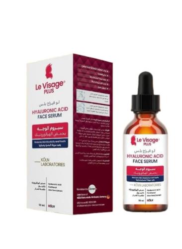 سيروم الوجة بحمض الهيالورونيك يعيد مرونة البشرة وش...