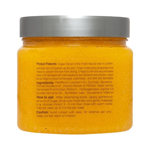 سكراب الوجه السكر والجسم ايضًا | بالعسل والفانيلا...