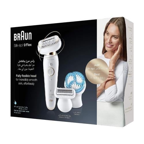 براون آلة إزالة الشعر سلك ابيل 9 فليكس 3 في 1 مودي...