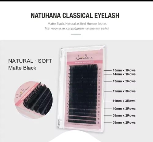 رموش المنك لتطويل الرموش – مزيج أطوال من 8 إلى 15...