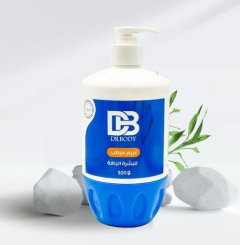 كريم مرطب للبشرة من دكتور بودي 500 جرام