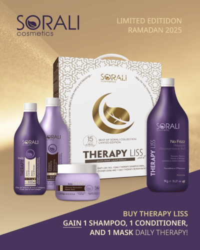 مجموعة علاج البروتين ثيرابي ليس 3 في 1 من سورالي