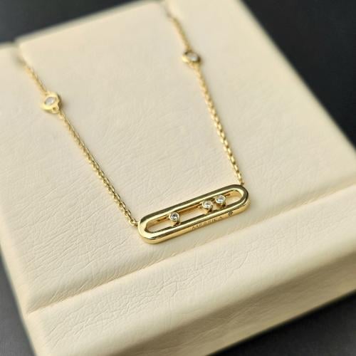 عقد مسيكا ذهب عيار 18