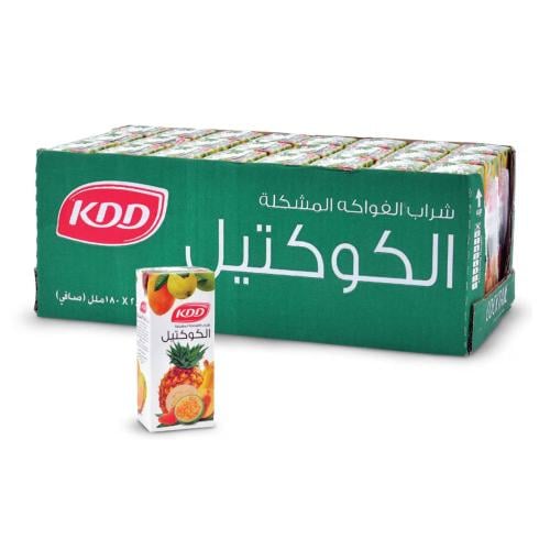 عصير كي دي دي مشكل 180مل شد24